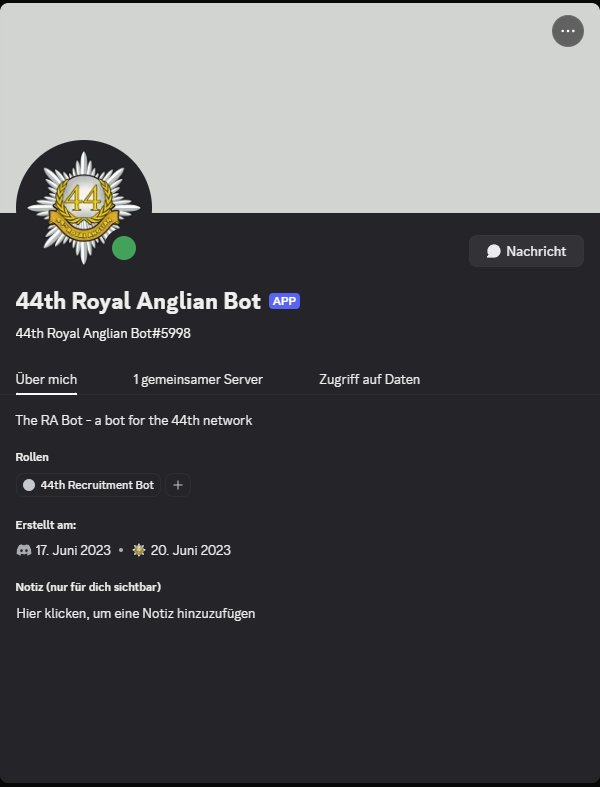 44th Discord Bot
